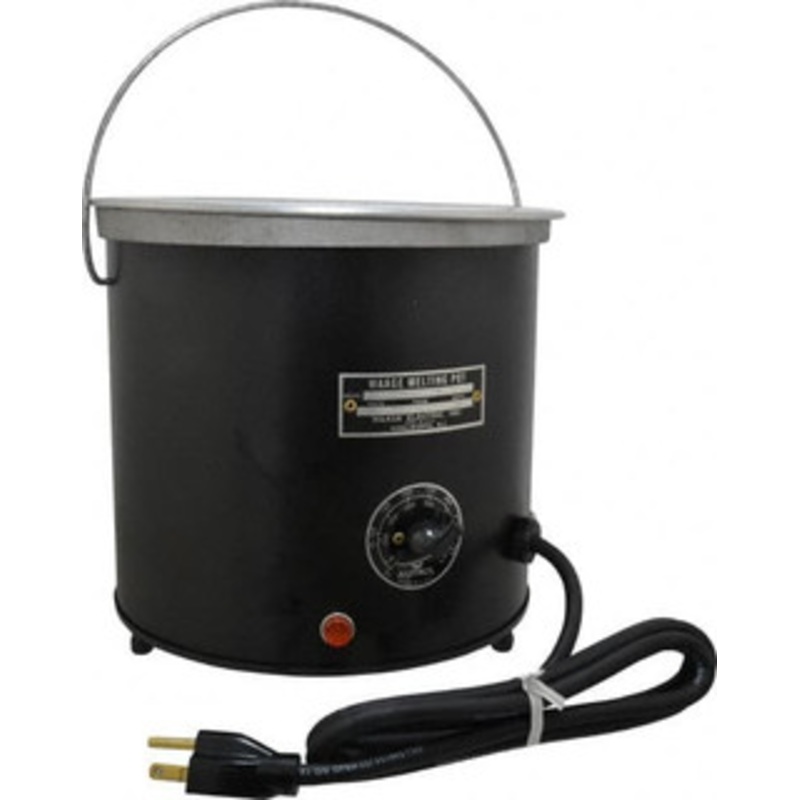 Waage Electric 1 Gal, 5-1/2 Deep, 150 to 450F, Dip Coat Pot 8 ID, 115 Volts, 1000 Watts WP8A-19-1 – 31734080