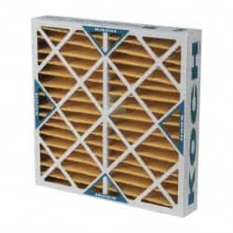 Value Collection 24 x 24 x 4, MERV 11, 25 to 30% Efficiency, Wireless Pleated Air Filter Synthetic, Clay Coated Recycled Plastic Frame, 300 Max FPM, 1,200 CFM, Use with Any Unit 85655.042424M11 – 04542148