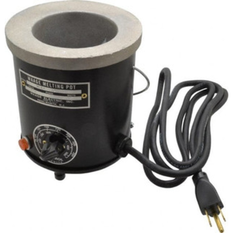Waage Electric 1 Pint, 3 Deep, 150 to 450F, Dip Coat Pot 3-1/2 ID, 115 Volts, 400 Watts WP1A-19-1 – 31734007