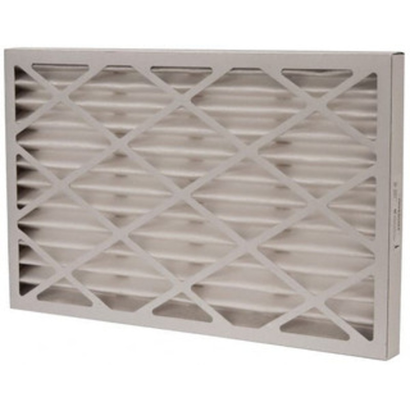 Value Collection 16 x 25 x 1-3/4, MERV 8, 35 to 45% Efficiency, Wireless Pleated Air Filter Synthetic, Beverage Board Frame, 500 Max FPM, 1,400 CFM, Use with Heating & Air Conditioning Units 102-310-017 – 03639515