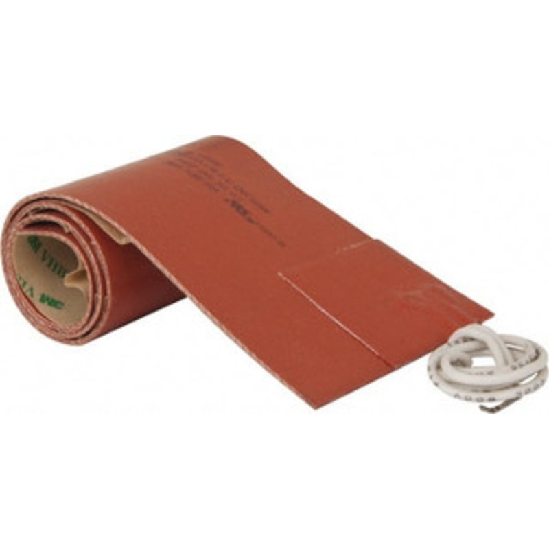Value Collection 18 Long x 3 Wide, Rectangular, Silicon Rubber, Standard Heat Blanket 120 Volt, Adhesive Back, Use with Metal Containers SR4092 – 03157542