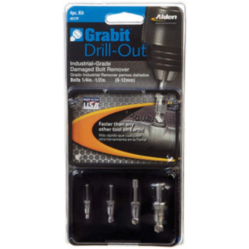 Alden Drill-Out Power Screw and Bolt Extractor 1/4-1/2 – A401C