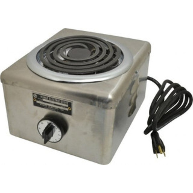 Waage Electric 10 Long x 8 Wide x 7 High, 115 Volt Hot Plate 1 Burner, 1500 Watt, 13 Amps D8F1S – 31734627