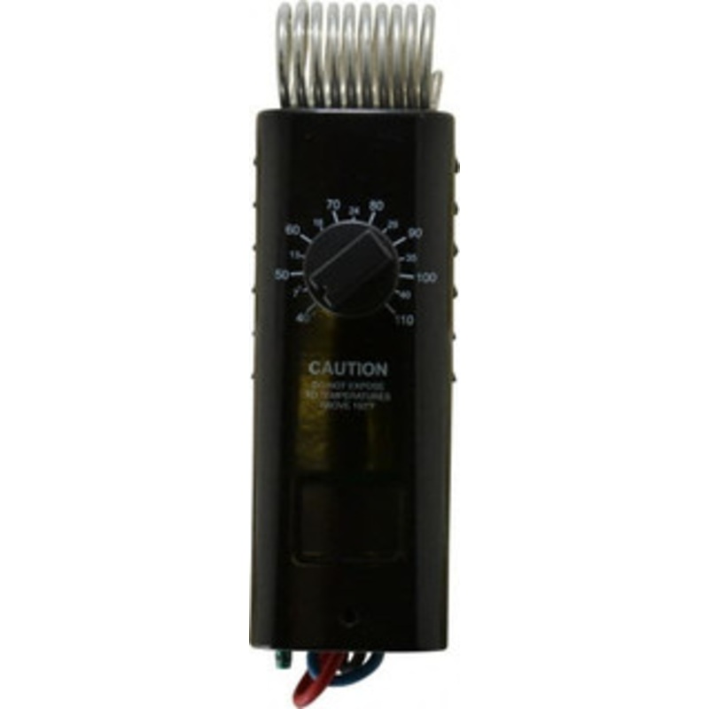 TPI 40 to 110F, 1 Heat, 1 Cool, Industrial Thermostat (Coiled Bulb with Wire Leads) 125 to 277 Volts, Snap Acting Switch CKTD110 – 76942580