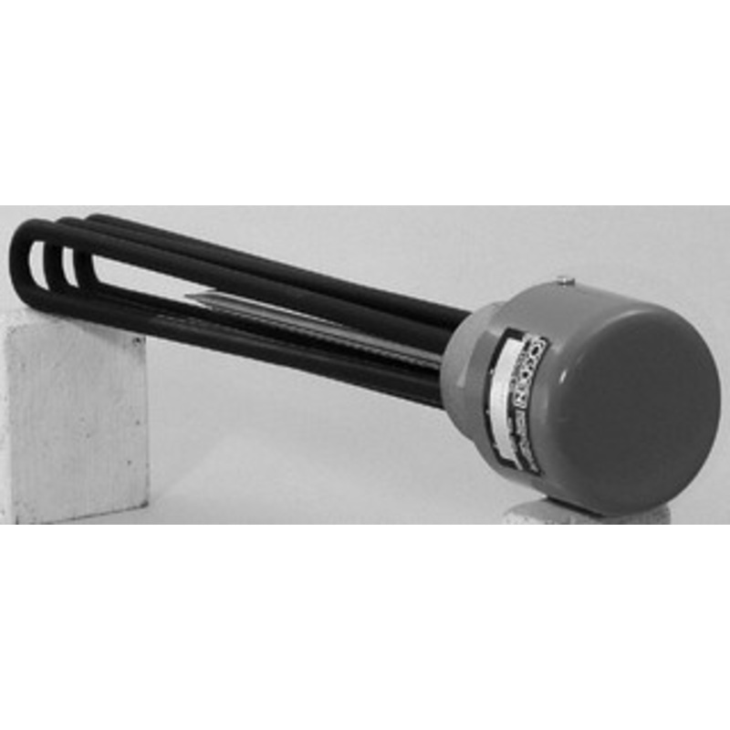 Value Collection 3 Element, 47-3/8 Immersion Length, Standard Housing, Incoloy Pipe Plug Immersion Heater 3 Phase, 480 Volt, 18,000 Watt, 44 Watts/Sq In, Stainless Steel Plug KS-3-0245-M1 – 00366682