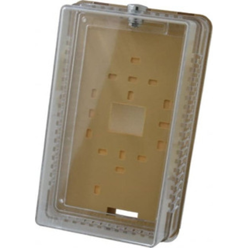 Value Collection Plastic, Dual Base Thermostat Guard 5-3/8 Inside Width x 3-1/4 Inside Depth x 8-1/4 Inside Height 70220 (BTG-UK2) – 76940659