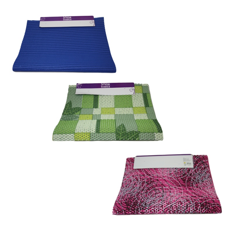 Anti-Slip Bathroom Shower Bath Mat 66 x 41 cm Assorted Designs 5742 (Parcel Rate)