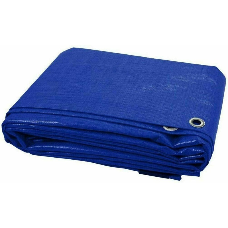 Blue Multipurpose Use Tarpaulin Light Strong Waterproof Tarpaulin 16 x 20 ‘ 3039 (Parcel Rate)