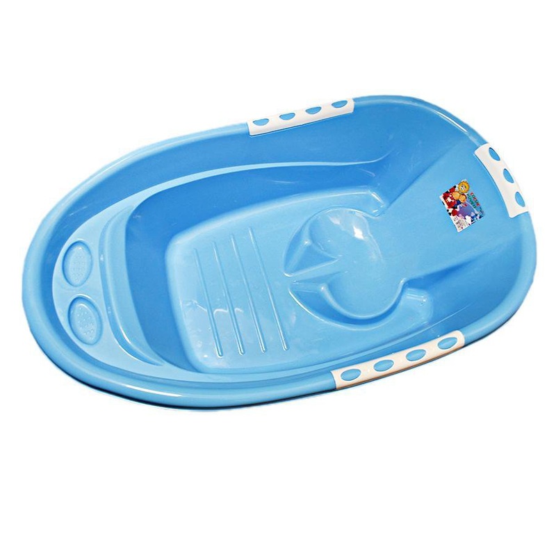 Plastic Baby Boy Bath Tub Approx 18 x 29 x 8” 0066 (Big Parcel Rate)