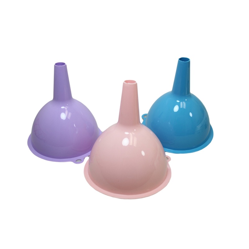 Plastic Kitchen Funnel No.2 14 x 13 cm Assorted Colours ZP243 (Parcel Rate)