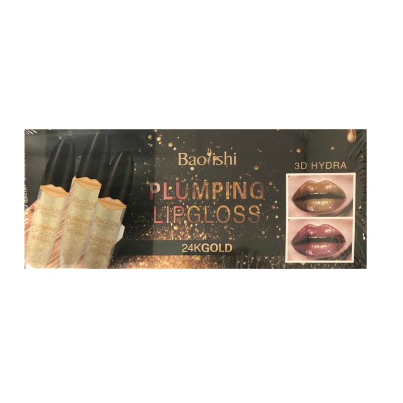 Baolishi Plumping Lip Gloss Box of 24 7065 (Parcel Rate)
