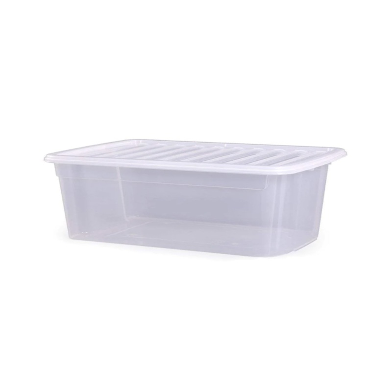 Plastic Underbed Storage Box with Wheels 24 Litre ST24 (Big Parcel Rate)