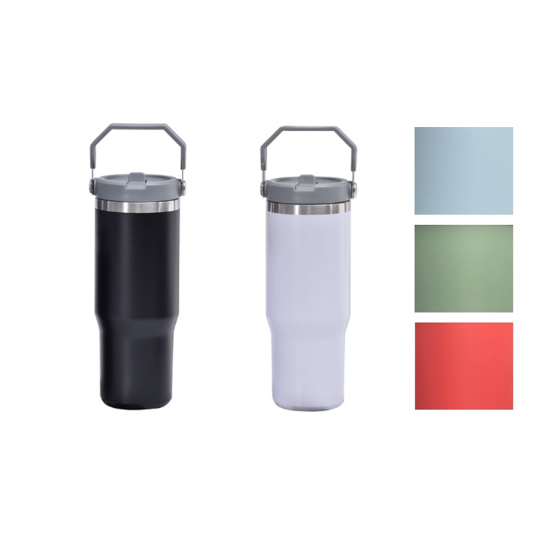 Steel Vacuum Thermos Water Drinking Flask Tumbler 900ml Assorted Colours 7391 (Parcel Rate)