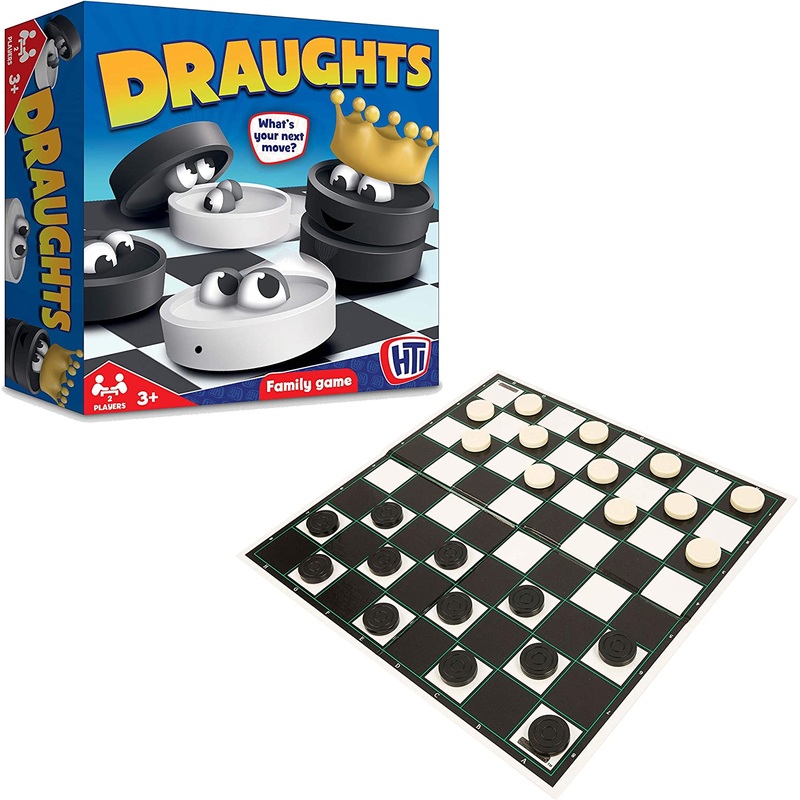 Children’s Toy Classic Draughts Board Game 1374327 (Parcel Rate)
