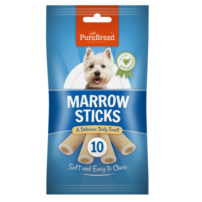 Pet Dog Treats Marrow Sticks 10 Pack 315803 (Parcel Rate)