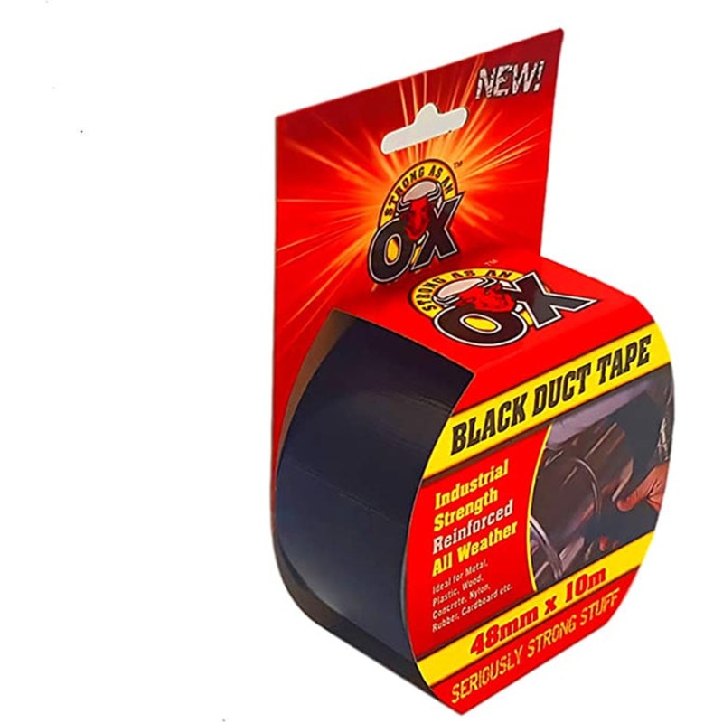 SAAO Black Duct Tape 48mm X 10 Metre 2971 (Parcel Rate)