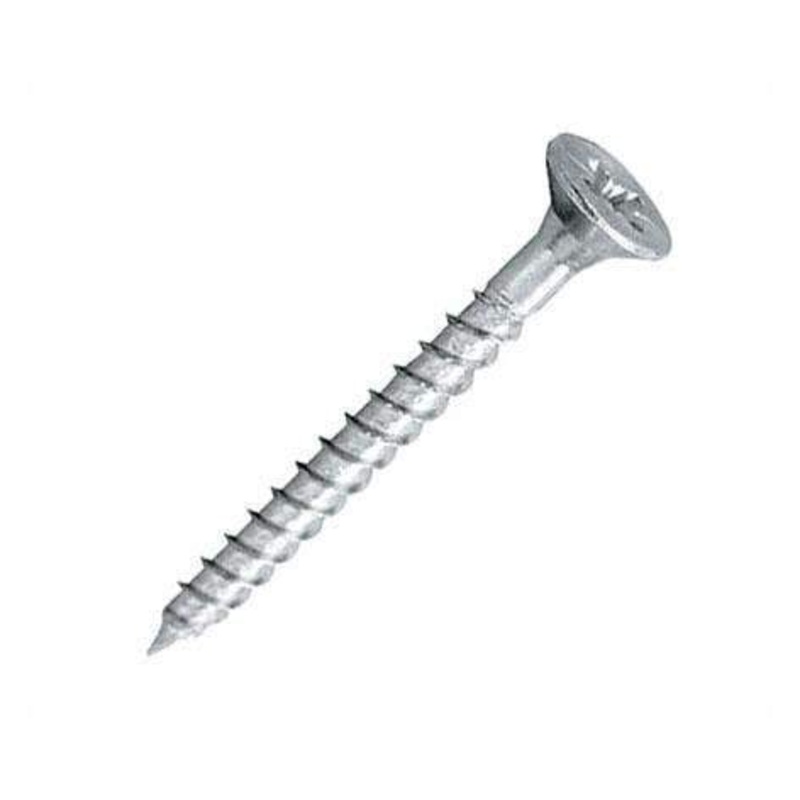 10 x 1 1/2” Pozi c/sk Twinthread Woodscrews Value Pack Diy 0133 (Large Letter Rate)