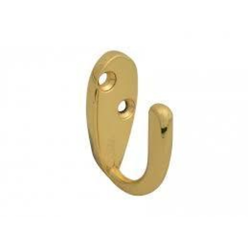 Brass Effect Robe Hooks Diy 2267 (Large Letter Rate)
