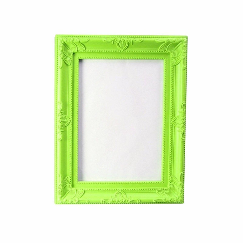 Bright Coloured Border Photo Picture Frame 5 x 7 Assorted Colours 3131 (Parcel Rate)