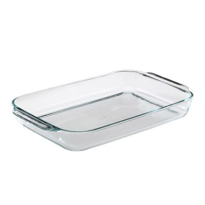 PB Borcam Glass Medium Roaster Dish 2 Litre 59006 (Parcel Plus Rate)