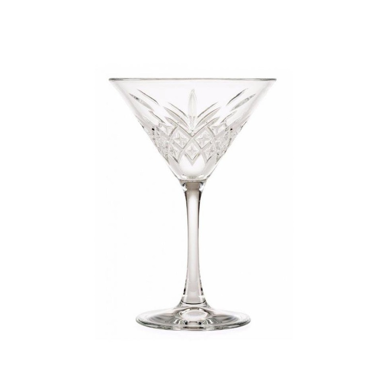 PB4 Pack Timeless Martini Glass Bar Cocktail High Quality Glass 230ml 440176 (Parcel Rate)