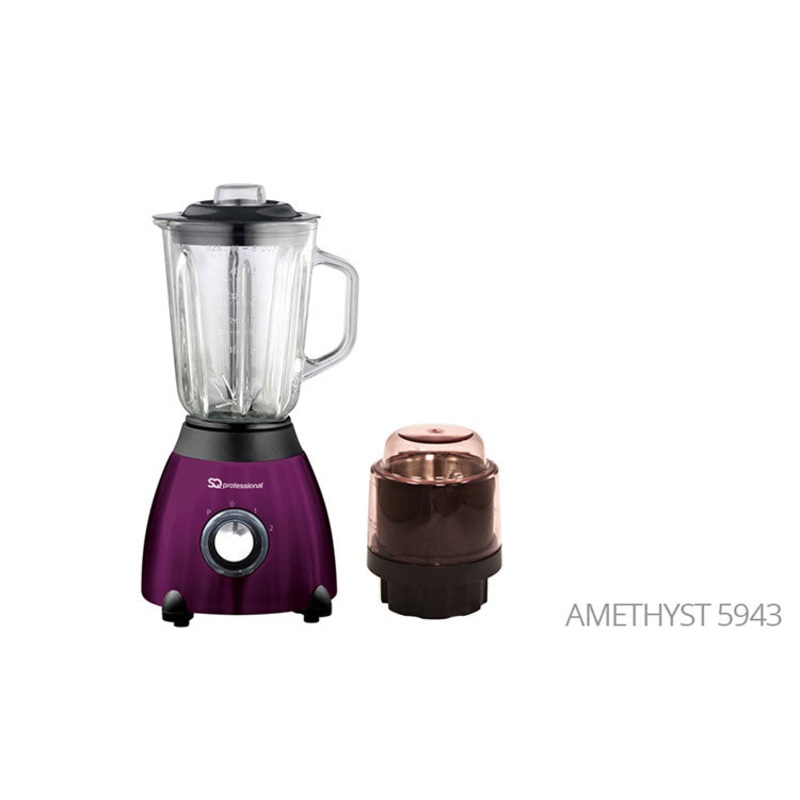 SQ Professional Luminate Blender and Grinder 500W Amethyst 2461 (Parcel Rate)