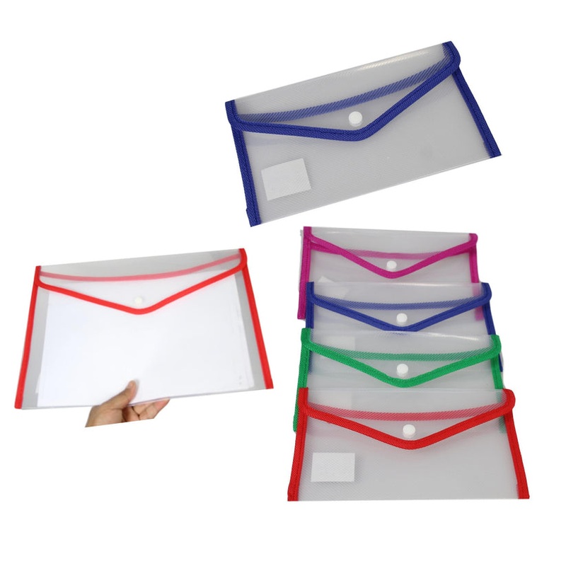 Storage Document File Holder Organiser Wallet 22 x 12cm 4662 (Parcel Rate)