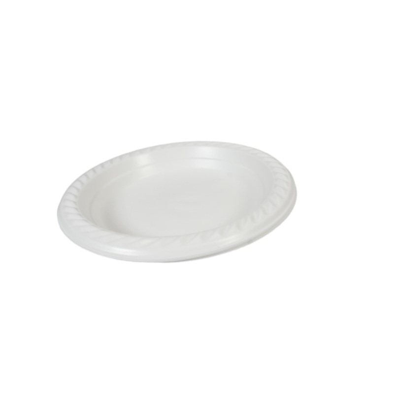 7″ Disposable White Plastic Plate Pack of 25 THL2453 (Parcel Rate)
