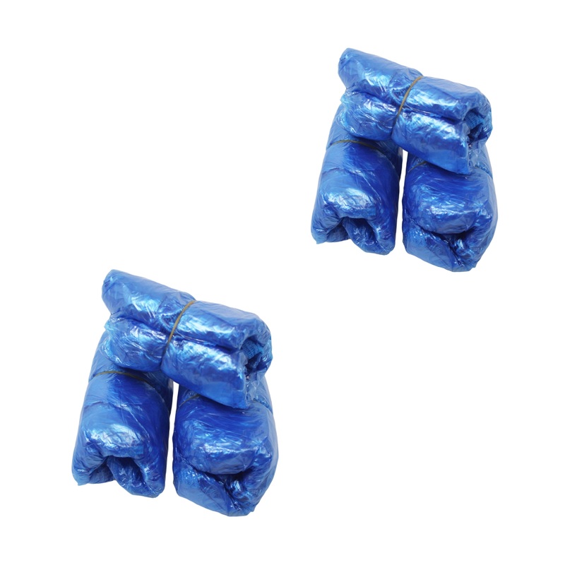 Blue Disposable Shoe Covers Pack of 60 One Size 15038 / 9710 (Parcel Rate)