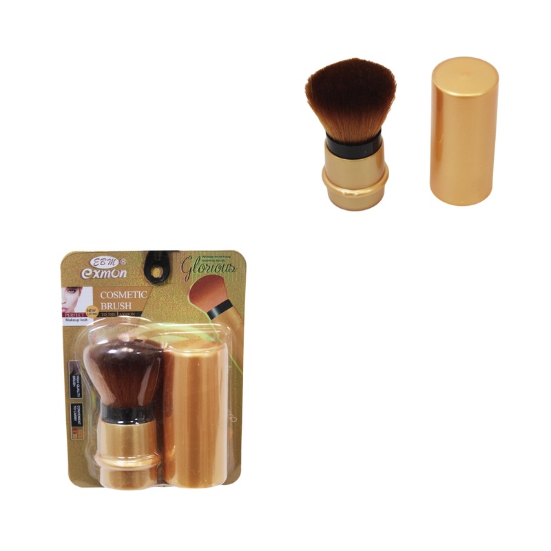 Compact Travel Pocket Size Make Up Brush Assorted Colours 6401 (Parcel Rate)