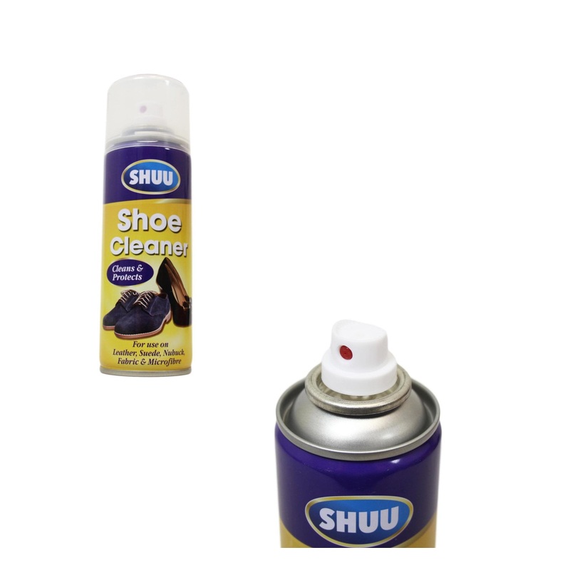 Shuu Shoe Cleaner 300ml Cleans and Protects Shoes Ideal for Leather, Suede, Nubuck and Fabric 4503  (Parcel Rate)