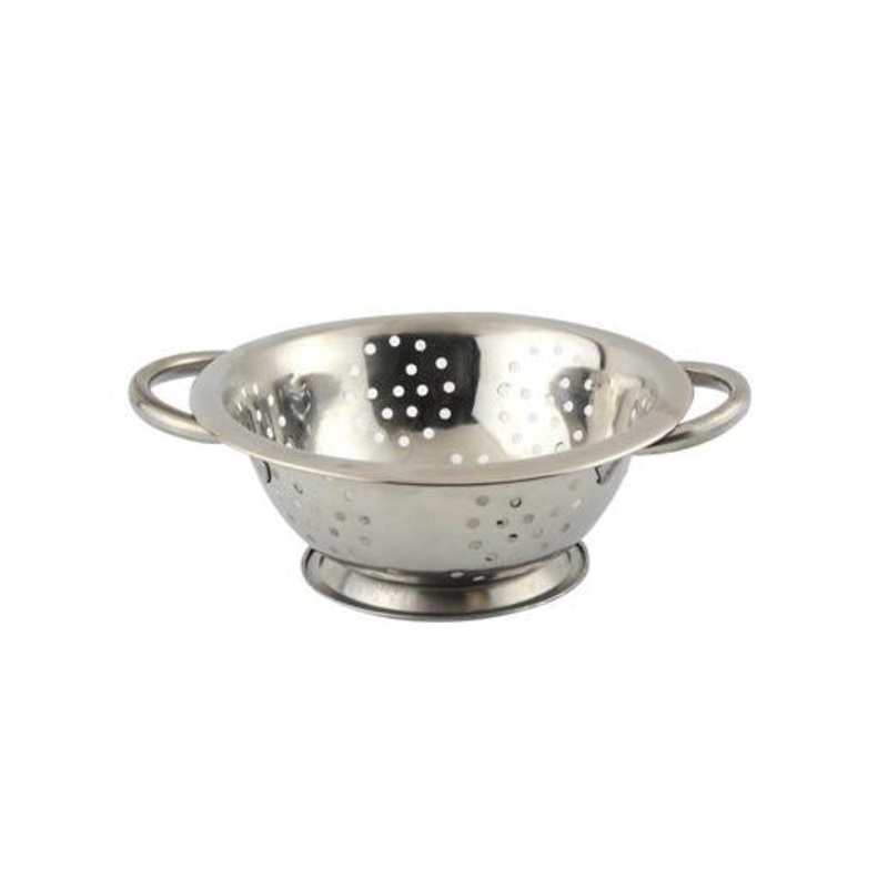 Stainless Steel Kitchen Colander 2 Handle Drainer Strainer Colander 16 CM  5139 (Parcel Rate)