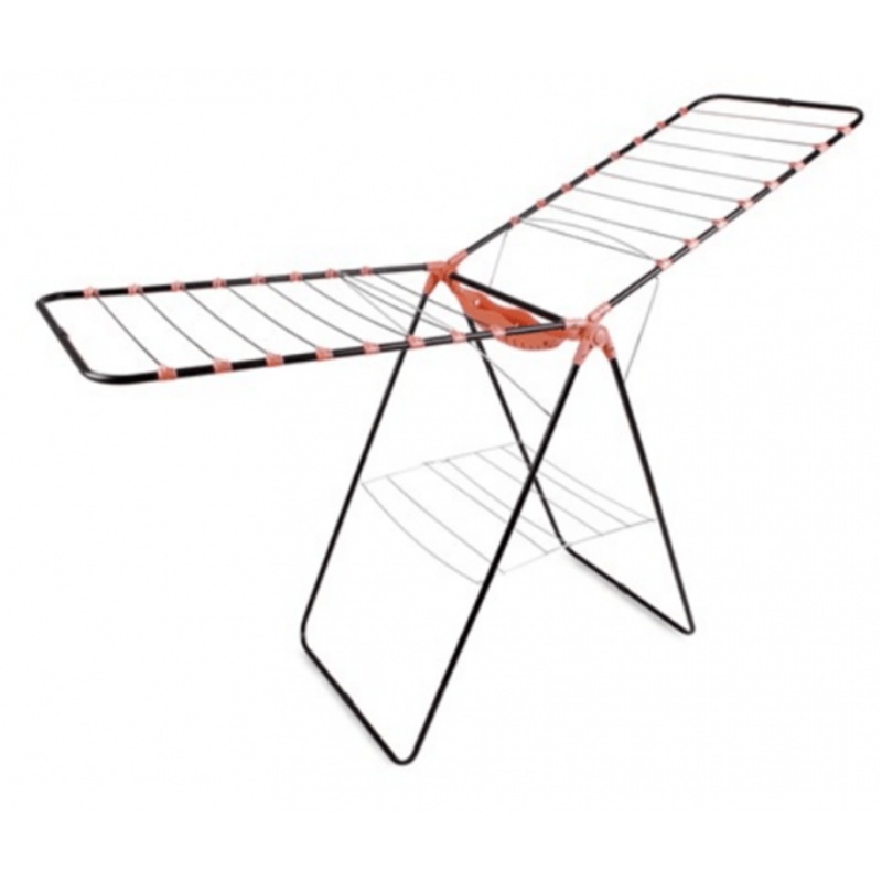 Winged Cloth Airer 3 Sided Laundry Cloth Dryer Indoor Washing Line Airer LD2002 (Parcel Rate)