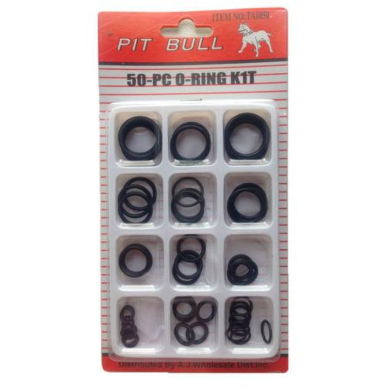 Assorted Ring Set Rubber O Ring Seals Tap Plumbing Washer Kit Pack 50 Pack 0597 (Large Letter Rate)