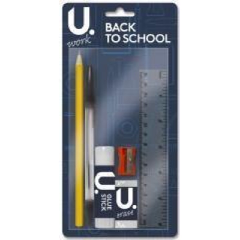 Childrens Boys Girls Back To School Value Stationery Full Set P2902 (Large Letter Rate)