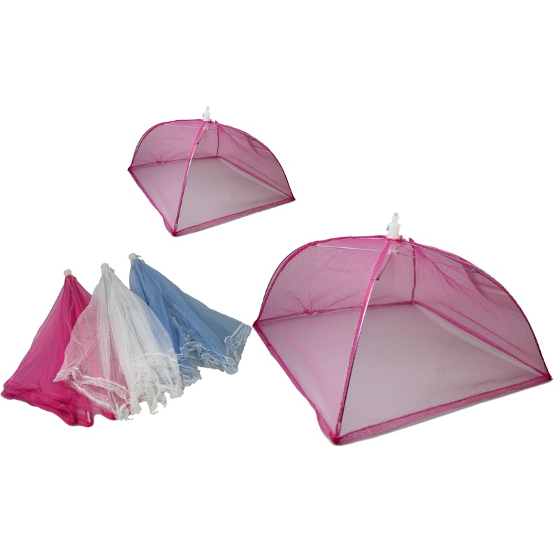 Collapsible Pop Up Mesh Food Cover 30 cm Assorted Colours 5283 / 4847 (Parcel Rate)