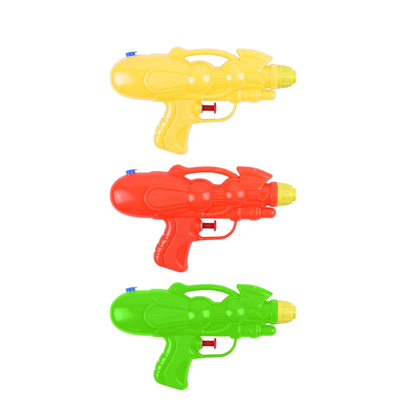 Plastic Toy Water Gun 17 cm Assorted Colours R08292 (Parcel Rate)