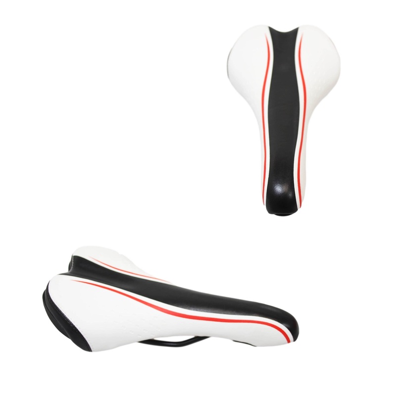 Soft Cushioned Bicycle Saddle Seat With Sports Print Design Comfort Ride 28 x 15cm 1833 (Parcel Rate)