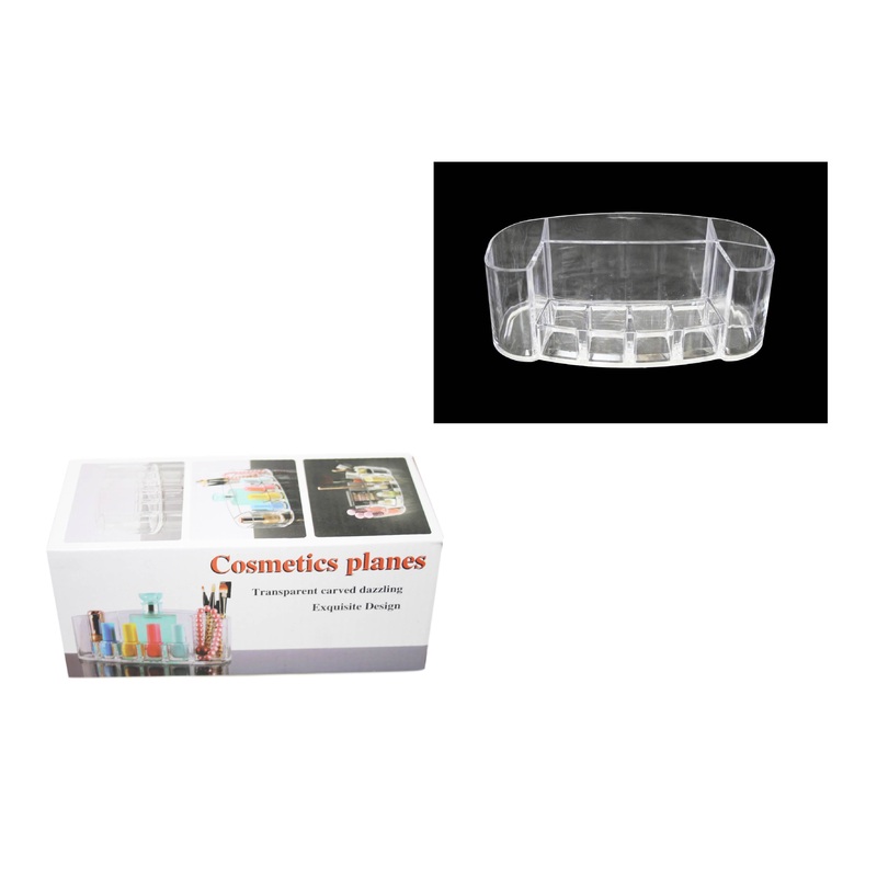 Transparent Acrylic Cosmetic Makeup Storage Display Organiser 20 x 8.5 x 8.5 cm 4700 (Parcel Rate)
