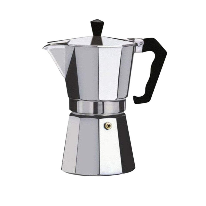 12 Cup Italian Espresso Stove Top Coffee Maker Continental Percolator Pot Jug Kitchen 600 ml 8984 (Parcel Rate)