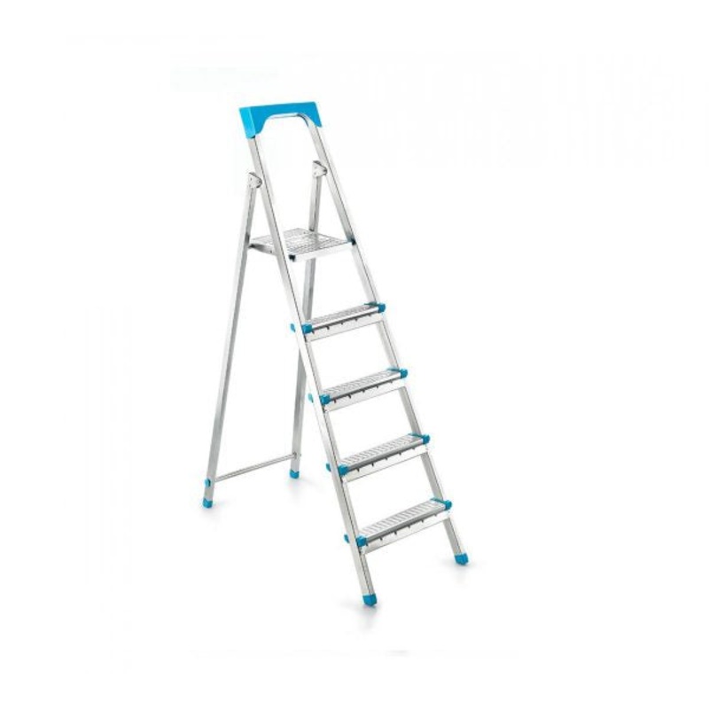 4+ 1 Multipurpose Metal Indoor Outdoor Step Ladder 11004 (Big Parcel Rate)
