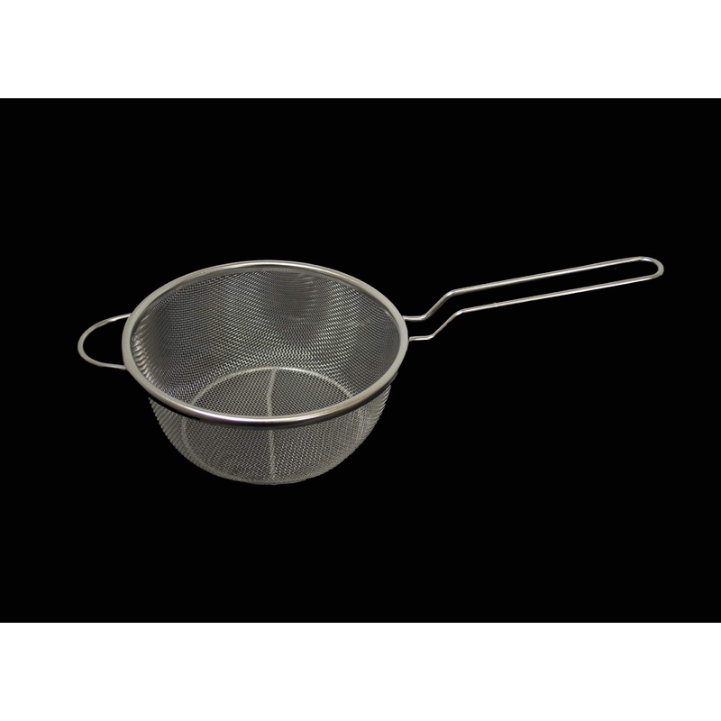Stainless Steel Chip Frying Basket with Long Handle 20cm x 8cm 6417 A  (Parcel Rate)