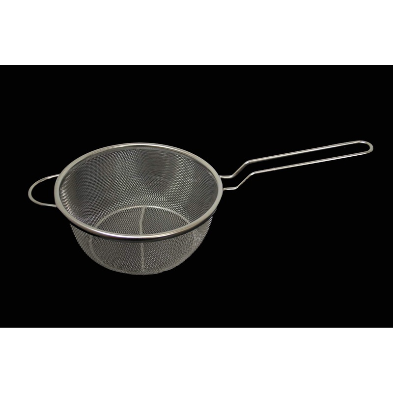 Stainless Steel Chip Frying Basket with Long Handle 22cm x 8cm 6418 A (Parcel Rate)