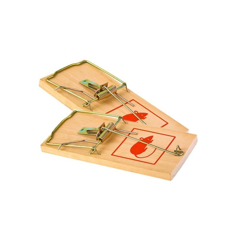 Wooden Mouse Catch Traps 7″ Pack of 2 2856 A (Large Letter Rate)