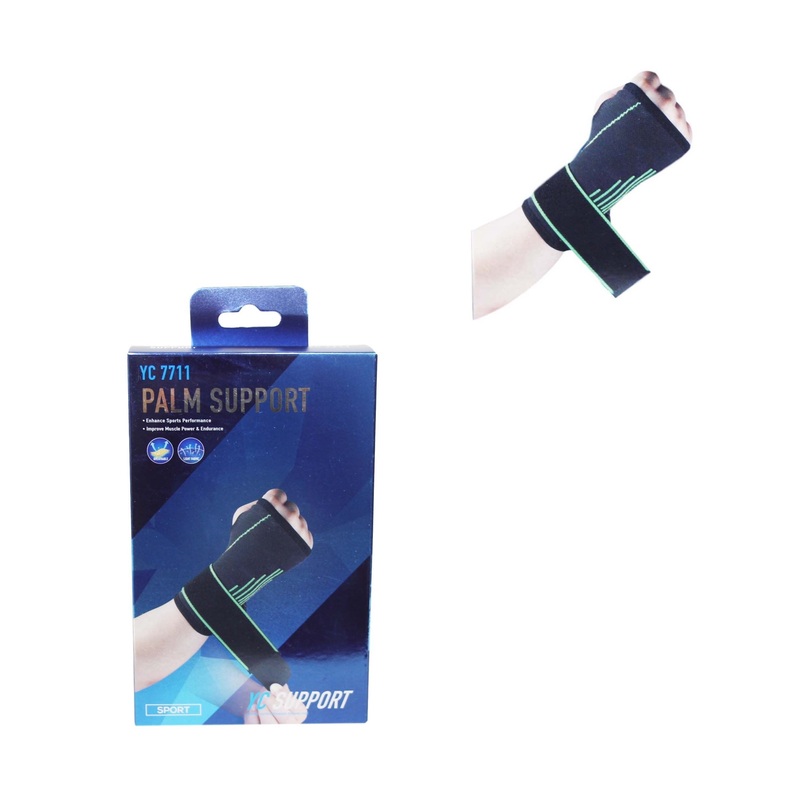 Palm Support Gym Fitness Light Fabric Compression Sport Palm Support 1 Pack 5997 (Parcel Rate)