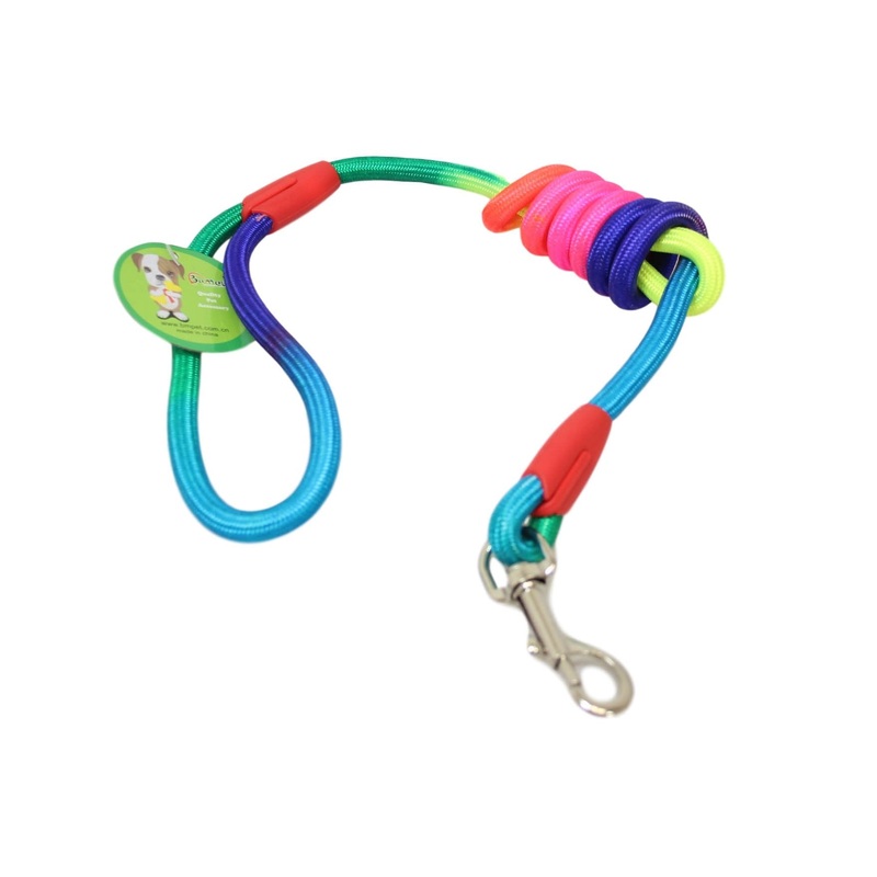 Pet Dog Rope Leash Rainbow Colour 1.25m 6304 (Large Letter Rate)