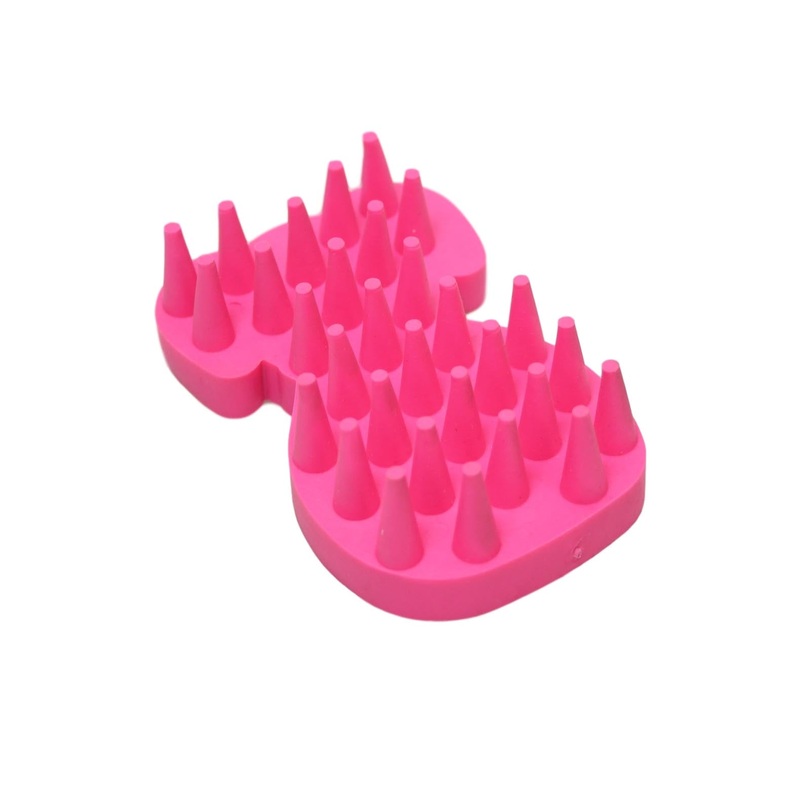 Pet Dog Toy Spikey Comb Style 10 cm Assorted Colours 6298 (Parcel Rate)