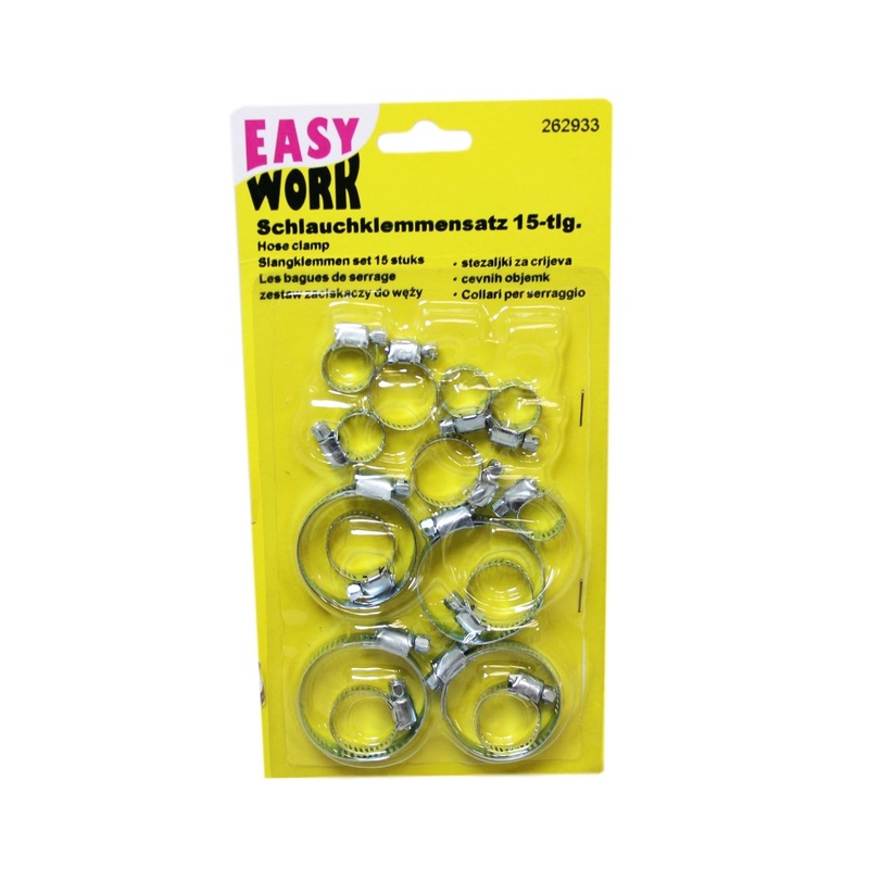 Stainless Steel Hose Clips Pipe Clamps Genuine Assorted Sizes DIY Hose Clamps 5878 (Large Letter Rate)