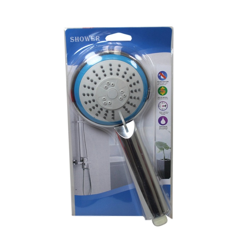 Universal Shower Head Assorted Colours 5751 (Parcel Rate)