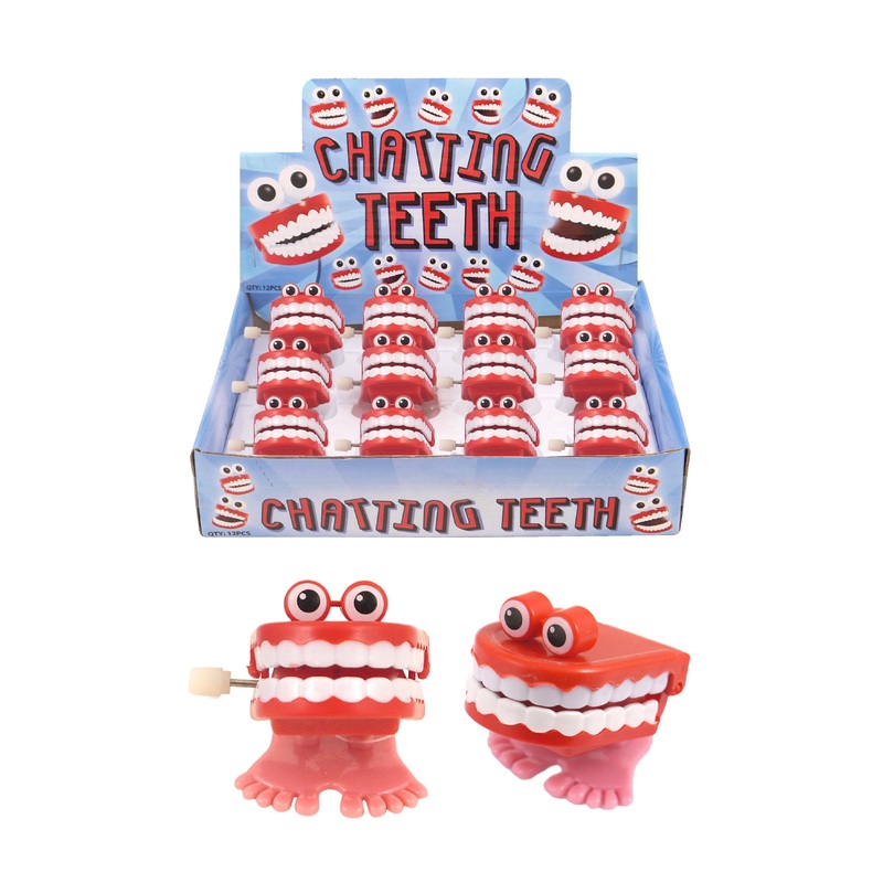 Children’s Chatting Teeth Toy 4cm T03548 (Parcel Rate)